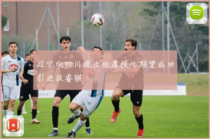 辽宁向四川提出优厚报价期望成功引进段睿骐